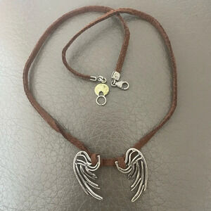 Jivita Angel Wings Unique Sterling Necklace